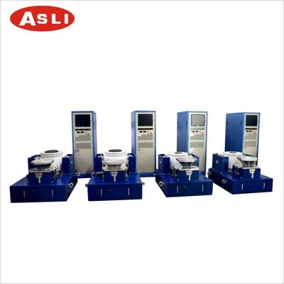 Machine de test des vibrations de protection IP55 de haute précision 0,1 10 kW de puissance pour la simulation de transport de produits électroniques