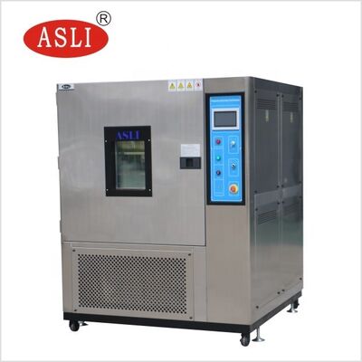 La chambre d'essai de température et d'humidité de 1000L est livrée avec une gaze humide, une gaze à bille pour le capteur PT 100.