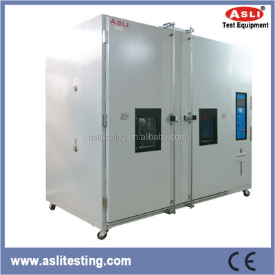 Marche dans la chambre de stabilité du four d'essai à combustion