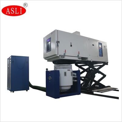 Machine d'essai de vibration avec agitateur électrodynamique avec une accélération maximale de 1000 m/s², une vitesse maximale de 1,6 m/s et une plage de fréquences de 3 à 3500 Hz