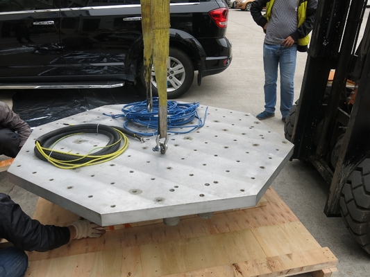 Dispositif de essai de la vibration 10KN, 1.8m/S vibration Shaker Table Systems