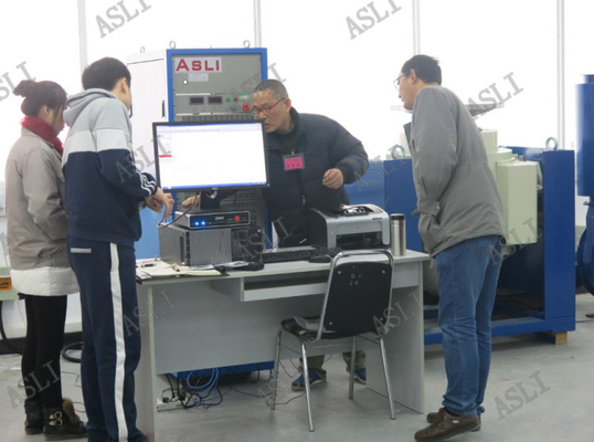Sinus et système de test électrodynamique à trois axes de vibration de grand déplacement aléatoire pour les produits électroniques