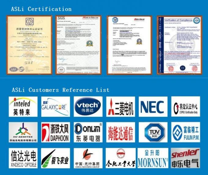 ASLi factory facility â manufacturing and assembly floor for environmental testing equipment