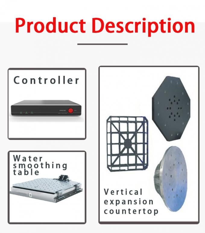 OIN 300kg à haute fréquence. Machine d'appareil de contrôle de vibration de F pour le laboratoire 1