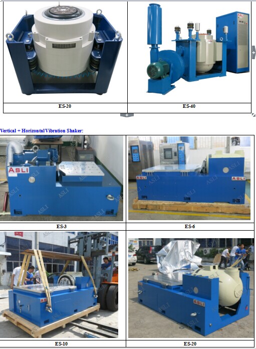 Sinus à haute fréquence d'électrodynamique de MIL-STD-810F et table aléatoire de dispositif trembleur de vibration de choc 3